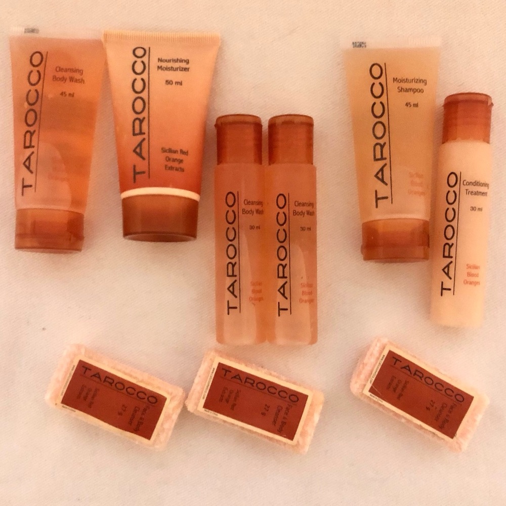 Tarocco Assorted Mini Travel Bath and Body